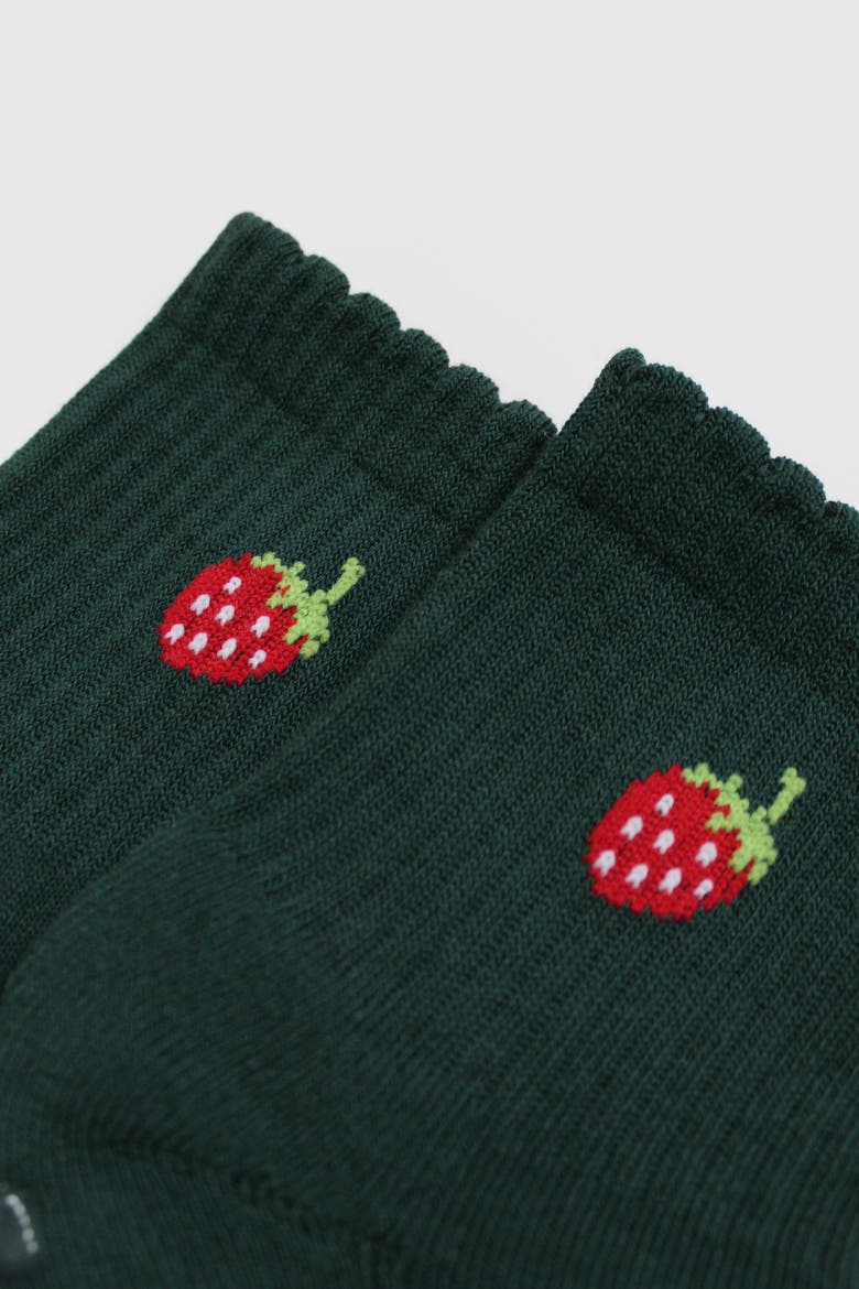 Garden Party Quarter Crew Grip Socks, Alternate, color, Garden Party