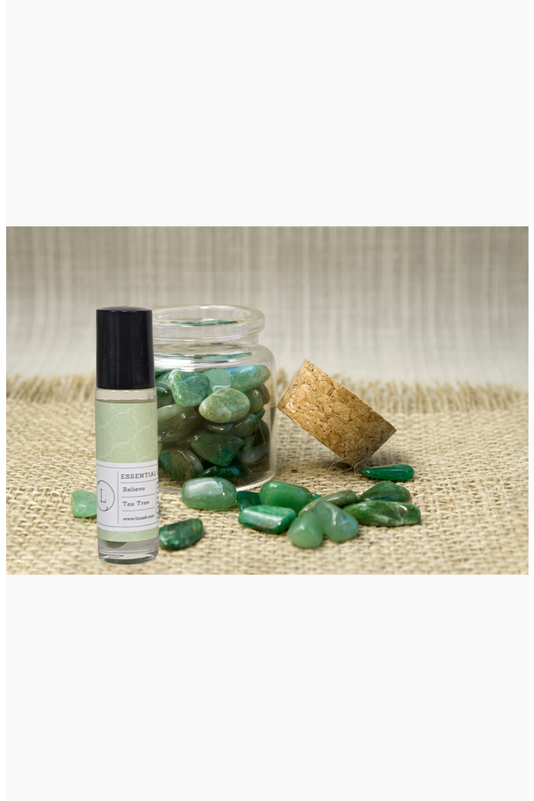 CBD Essential Oils Roll-On Set with Crystals, Alternate, color, None