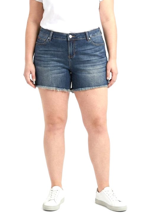 Frayed Hem Shorts