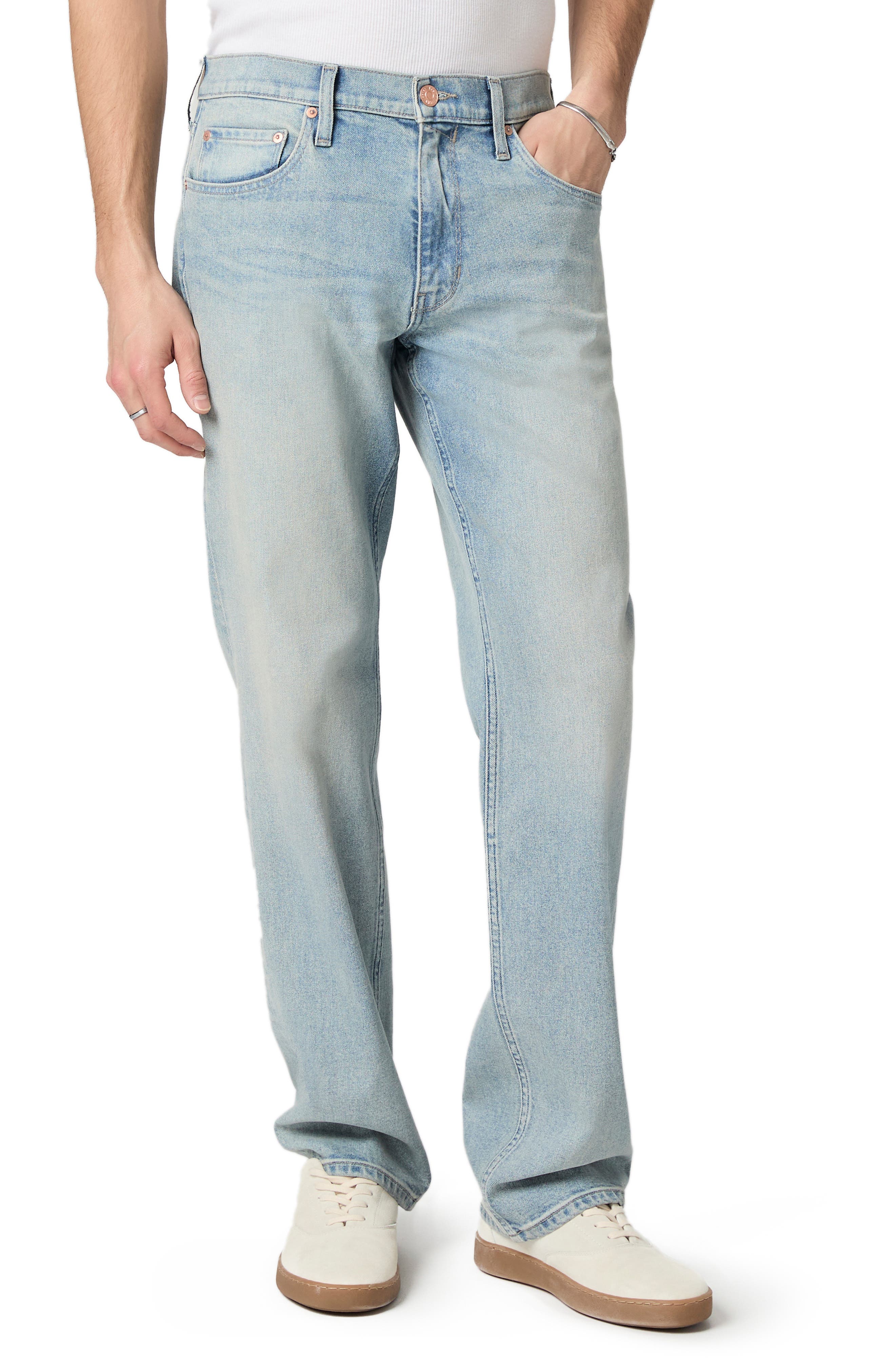 PAIGE Heritage Doheny Relaxed Straight Jeans