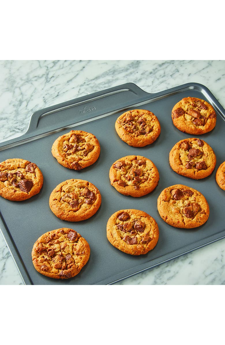 All-Clad 3-Piece Pro Release Nonstick Cookie Sheet Set, Alternate, color, Gray