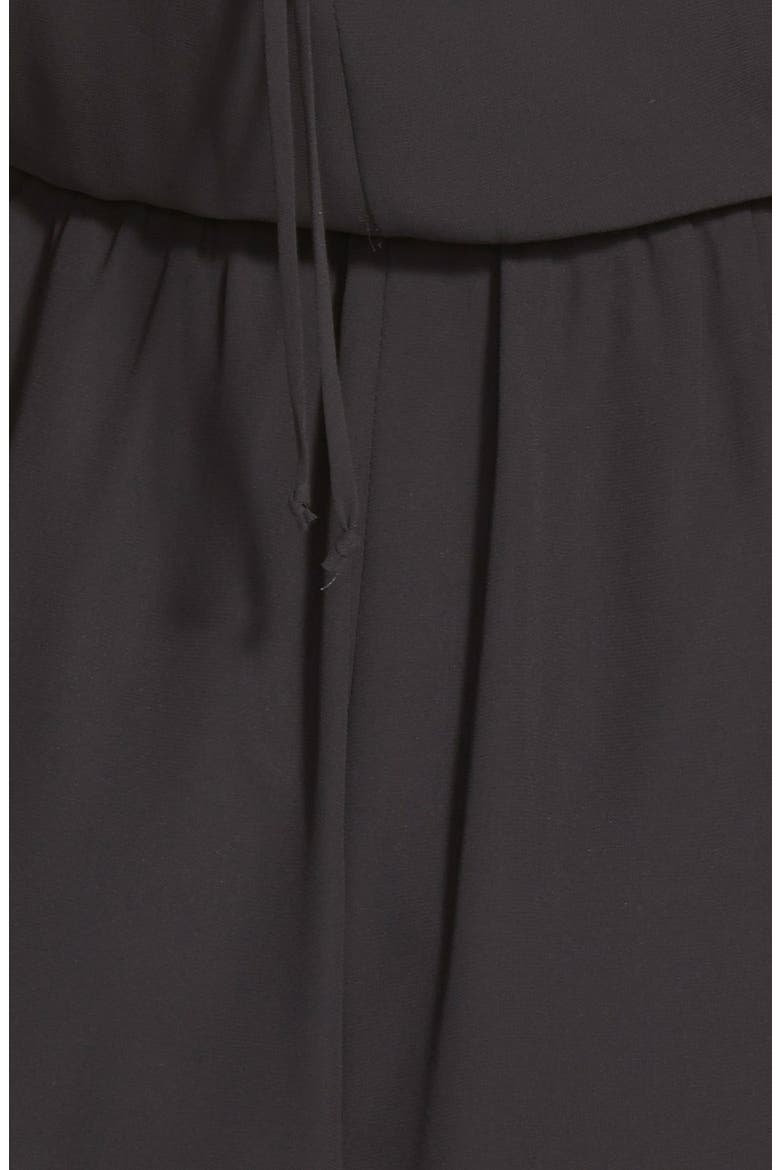 Sleeveless Romper, Alternate, color, BLACK