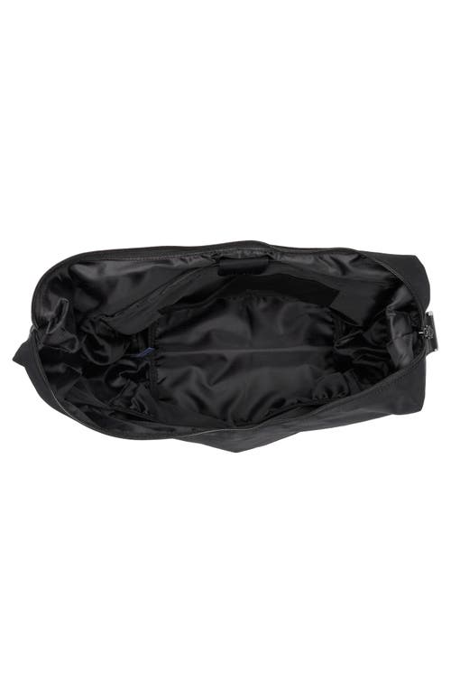 Beis Béis The Crescent Catchall Crossbody Bag In Black