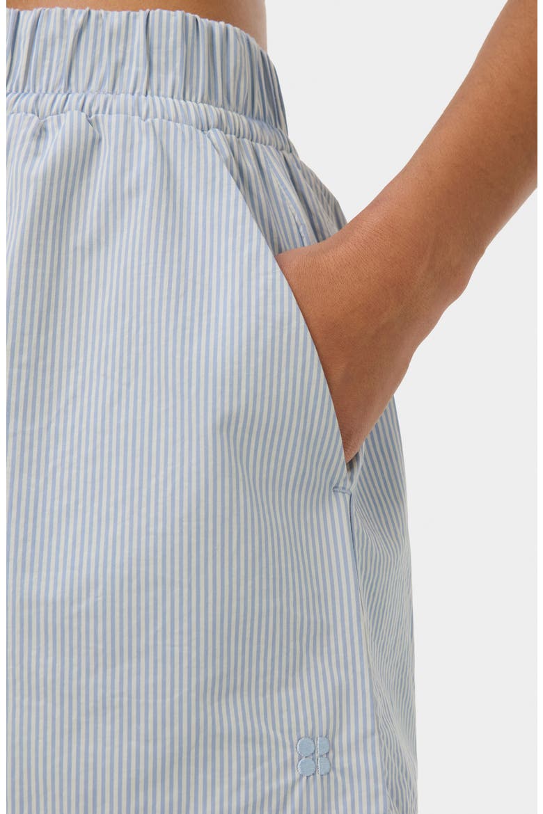 Summer Stripe Shorts, Alternate, color, NAVY BLUE PIN STRIPE