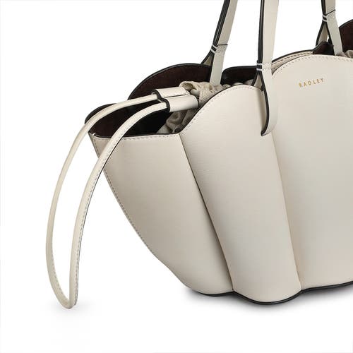 Radley Kentucky Derby Ss25 Small Open Top Satchel Bag In Chalk