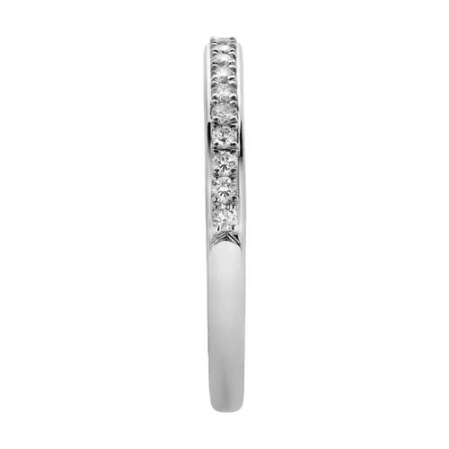 Luvmyjewelry Solas 14k Gold Round Diamond Studded Eternity Ring