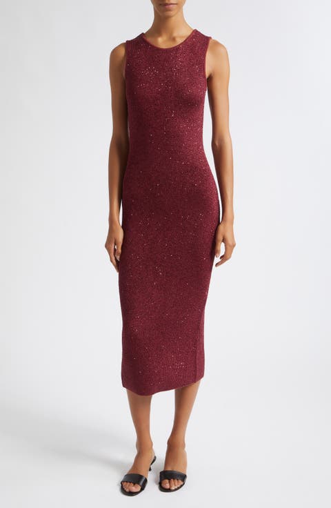 Cleo Sequin Midi Dress