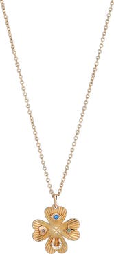 Alex and Ani Lucky Four Leaf Clover Necklace