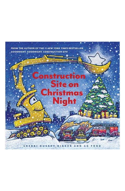 'Construction Site on Christmas Night' Book