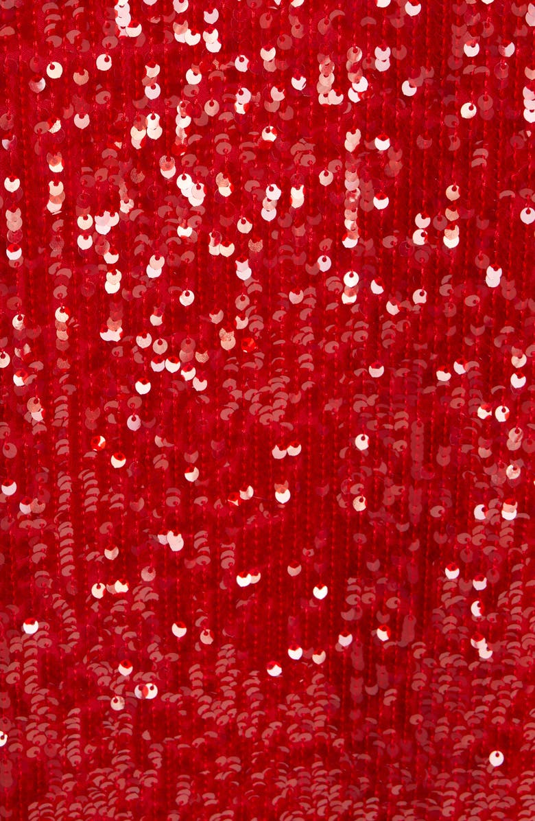 Dries Van Noten Della Sequin Long Sleeve Shirtdress, Alternate, color, 