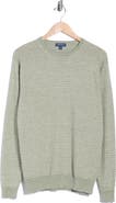 Peter Millar Linus Stripe Crewneck Sweater