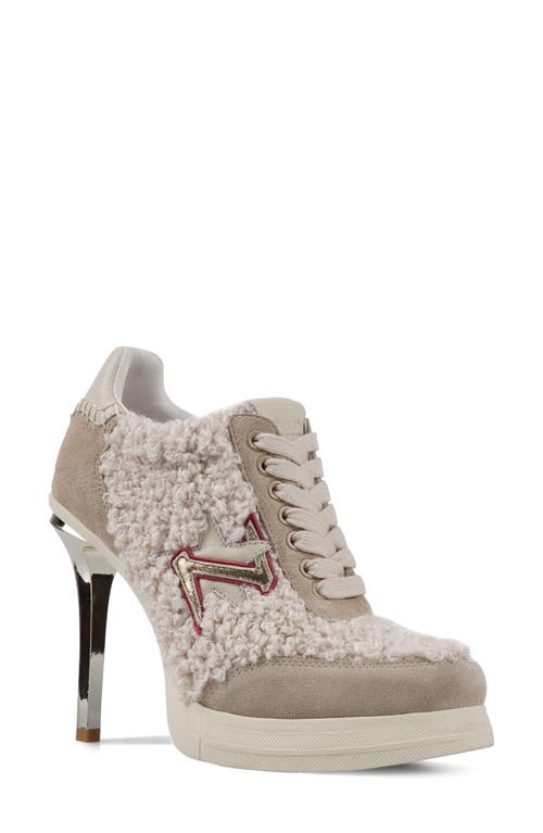 Zigi Mvp Platform Pump In Beige Multi