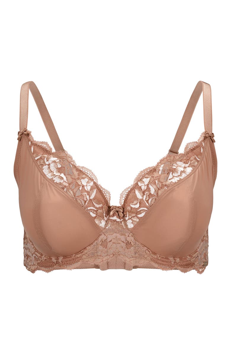 Adore Me Vicky Unlined Full Coverage Bra, Alternate, color, Medium Beige