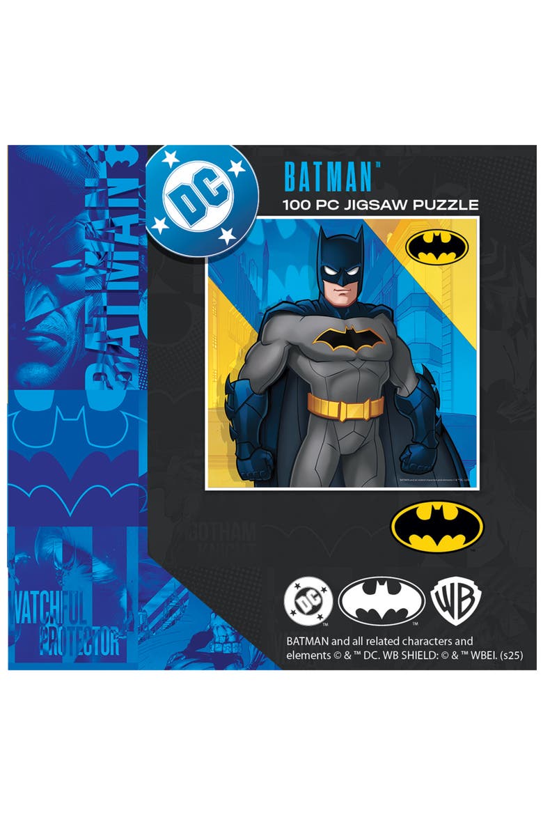 Batman 100 Piece Jigsaw Puzzle, Alternate, color, Multicolor