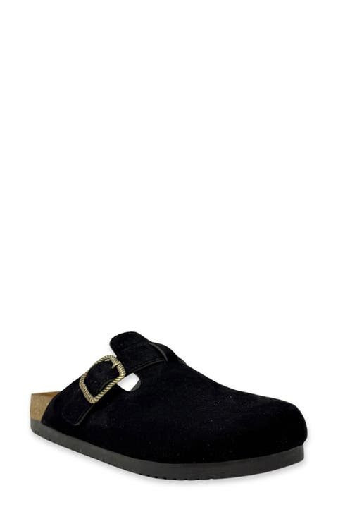 Trudy Faux Leather Clog