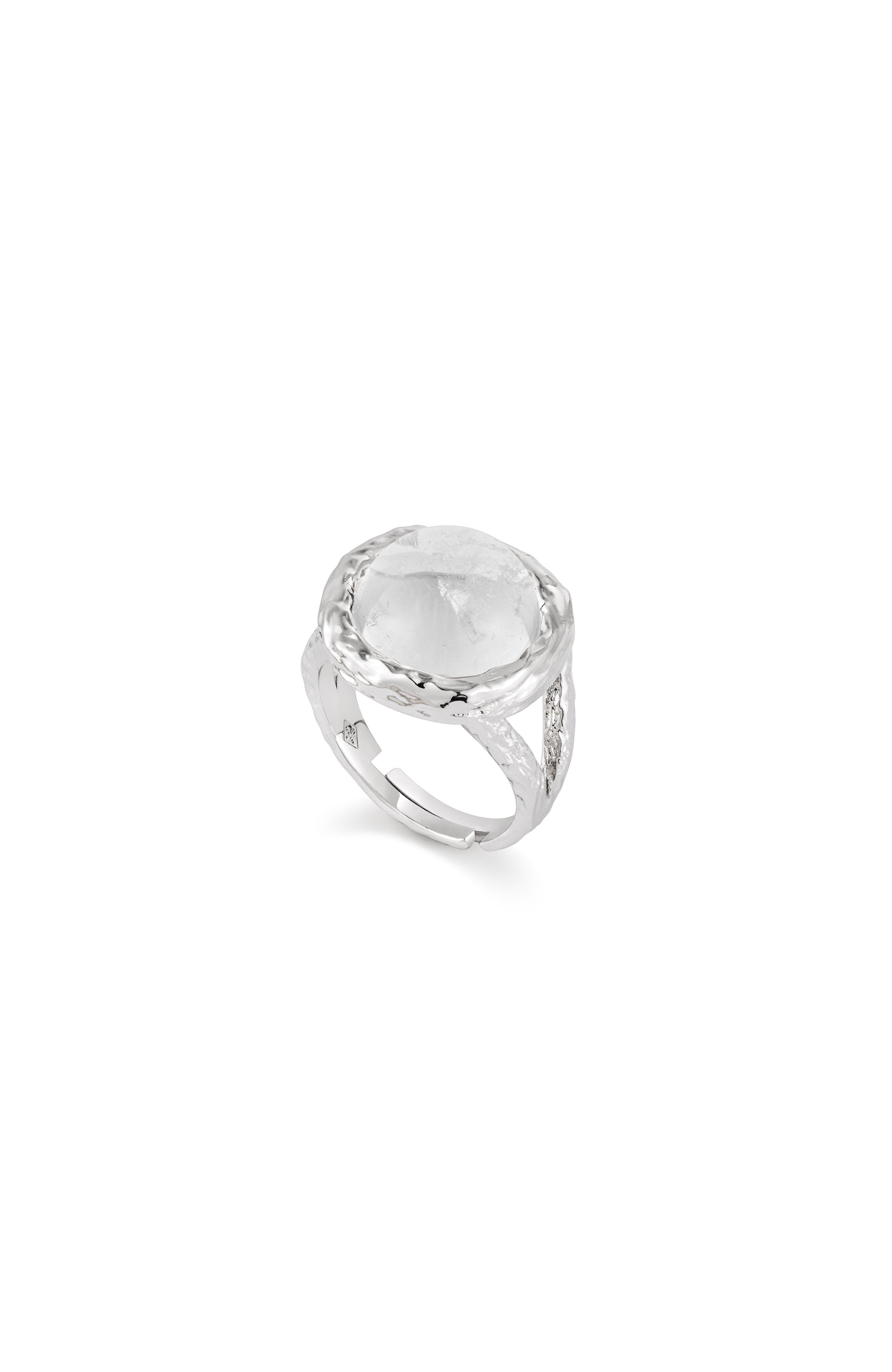 selected Silver & Crystal Clear
