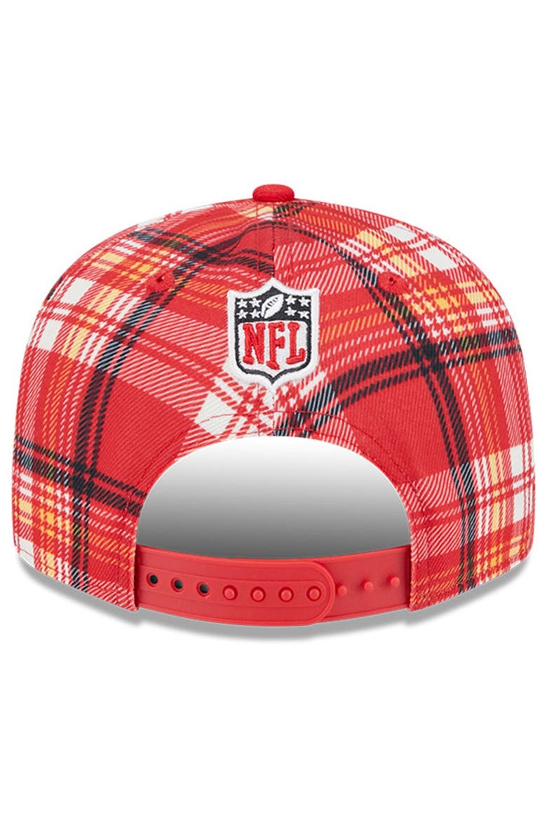 New Era Men's New Era Red Kansas City Chiefs 2024 Sideline Statement 9FIFTY Snapback Hat, Alternate, color, Red