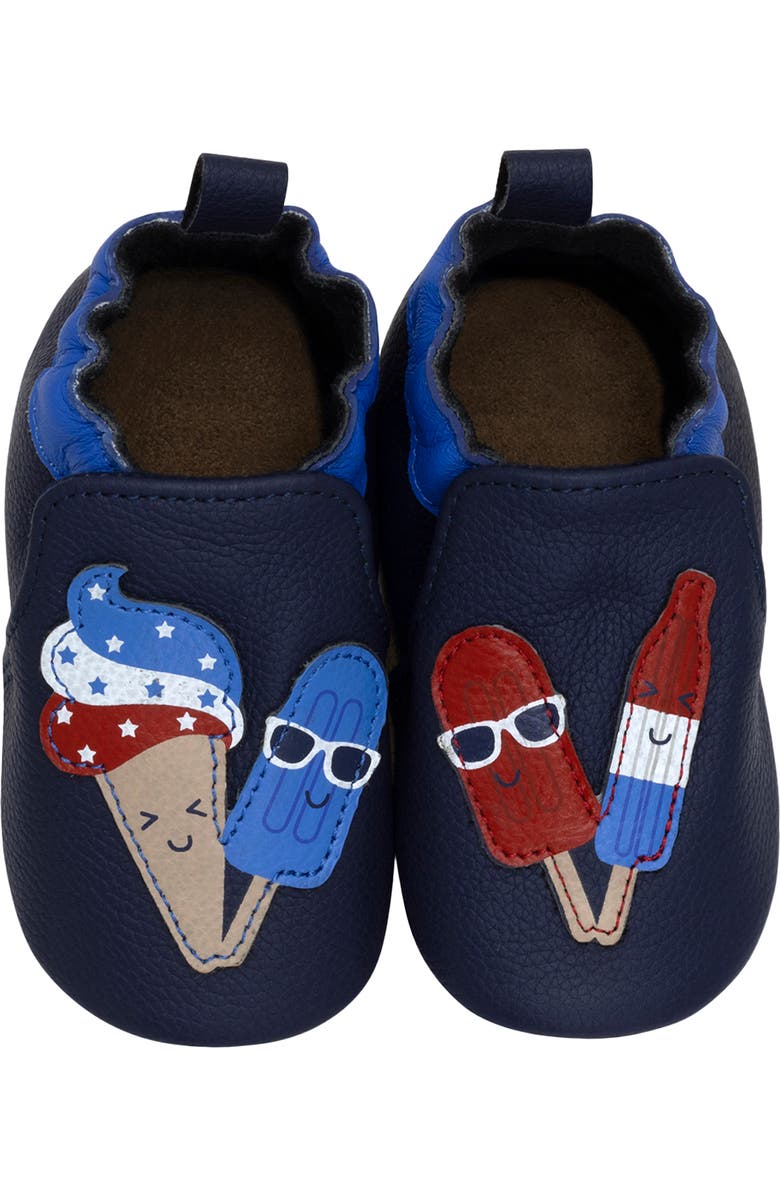 Robeez<sup>®</sup> Stay Chill Crib Shoe, Alternate, color,