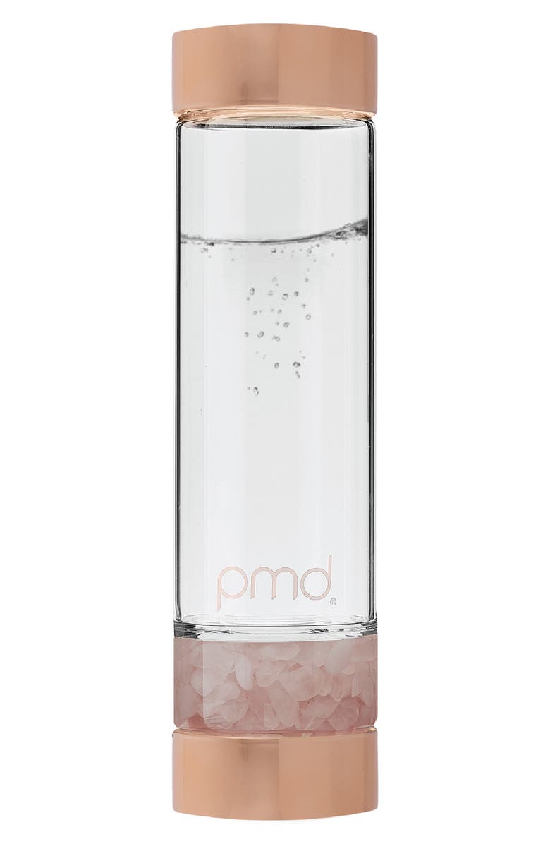PMD Aqua Water Bottle, Main, color, Rose Quartz