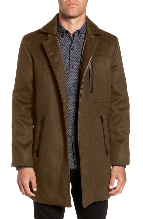 Kilo Slim Fit Wool Blend Coat