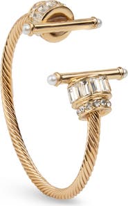 SAACHI Charm Statement Cuff Bracelet