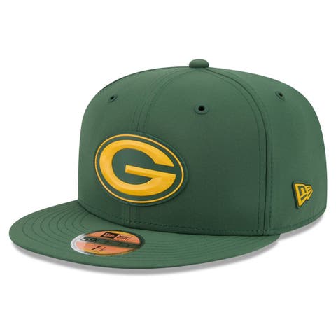 Men's New Era Green Green Bay Packers 2026 Sideline 59FIFTY Fitted Hat