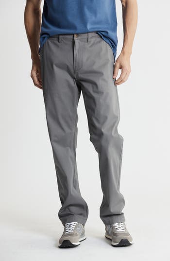Jachs Classic Straight Leg Pants In Gray