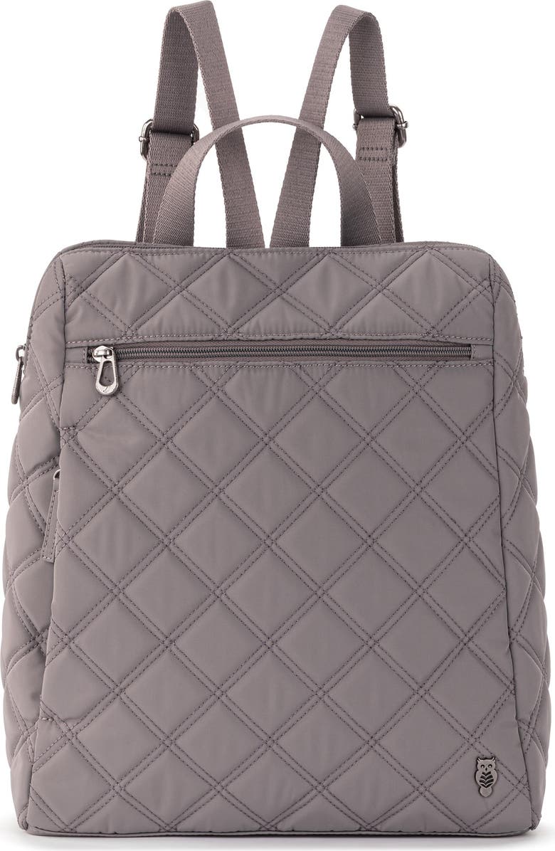 Sakroots Arlo Backpack - Quilted, Main, color, Mushroom Diamond Quilted