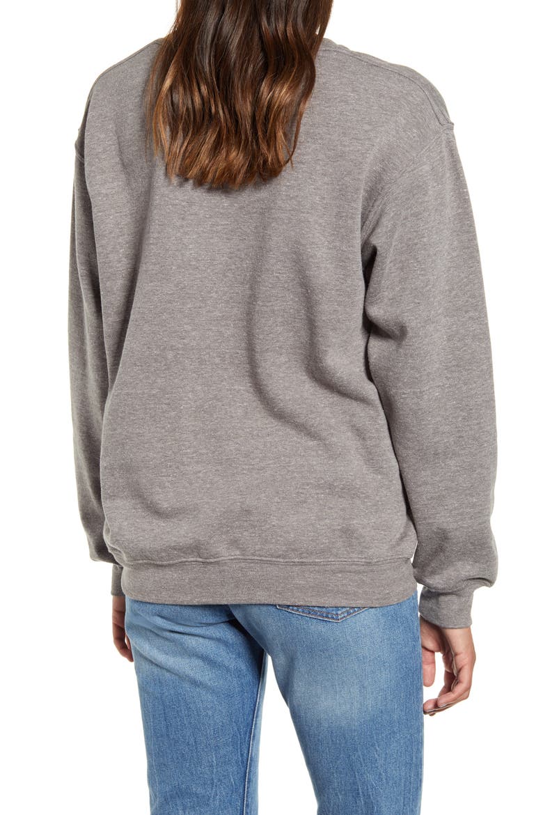 Favorite Graphic Sweatshirt, Alternate, color, HEATHER GREY