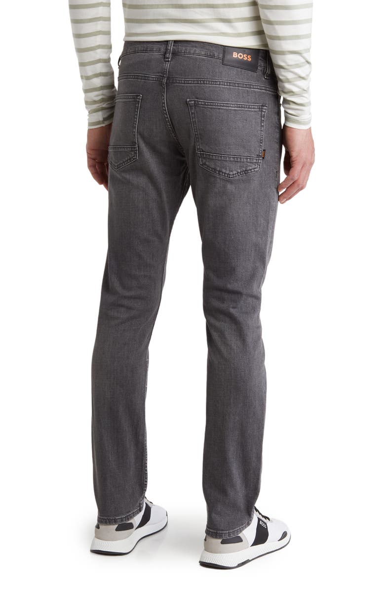 BOSS Delaware Straight Leg Jeans, Alternate, color, 