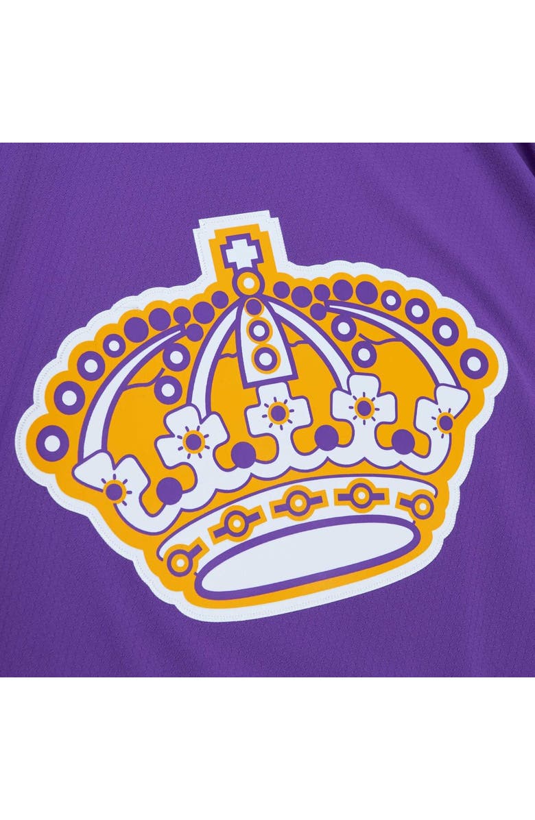 Mitchell & Ness Men's Mitchell & Ness Dave Taylor Purple Los Angeles Kings 1980/81 Blue Line Player Jersey, Alternate, color,