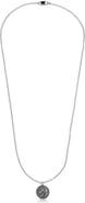 Mr. Ettika Men's All Signs Point North Pendant Necklace