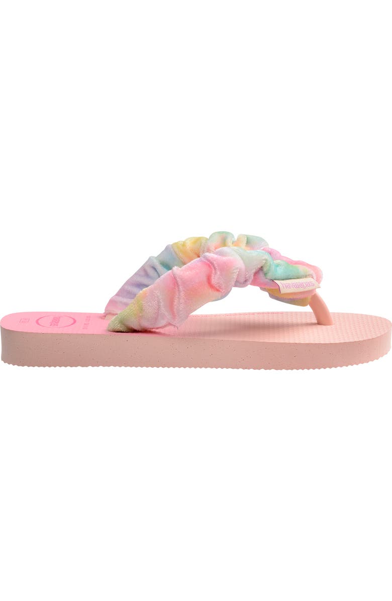 Havaianas Kids' Fluffy Flip Flop, Alternate, color, Ballet Rose