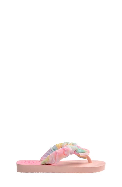 Havaianas Kids' Fluffy Flip Flop In Ballet Rose