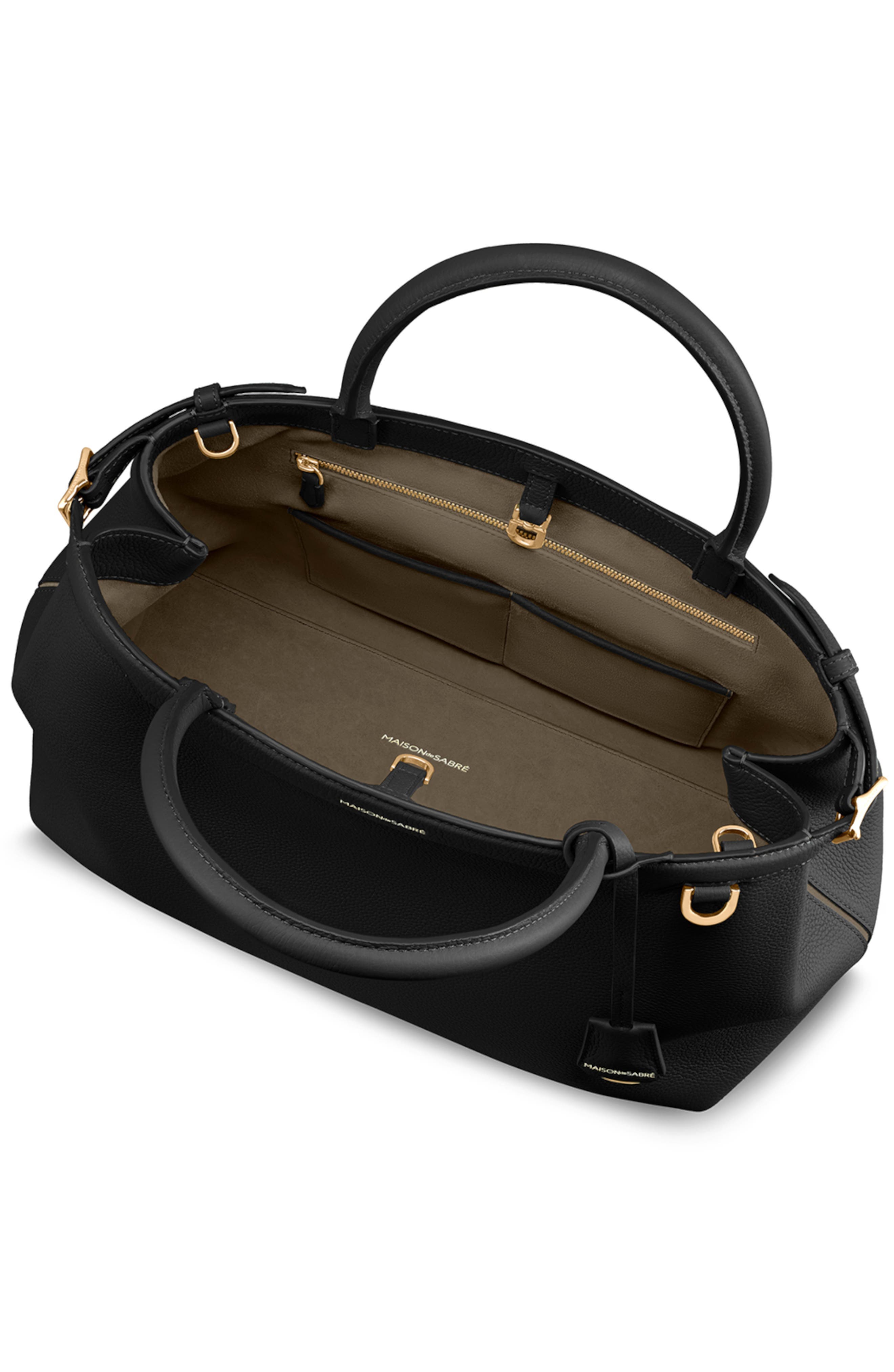 MAISON de SABRÉ The Large Palais, Alternate, color, Black Caviar