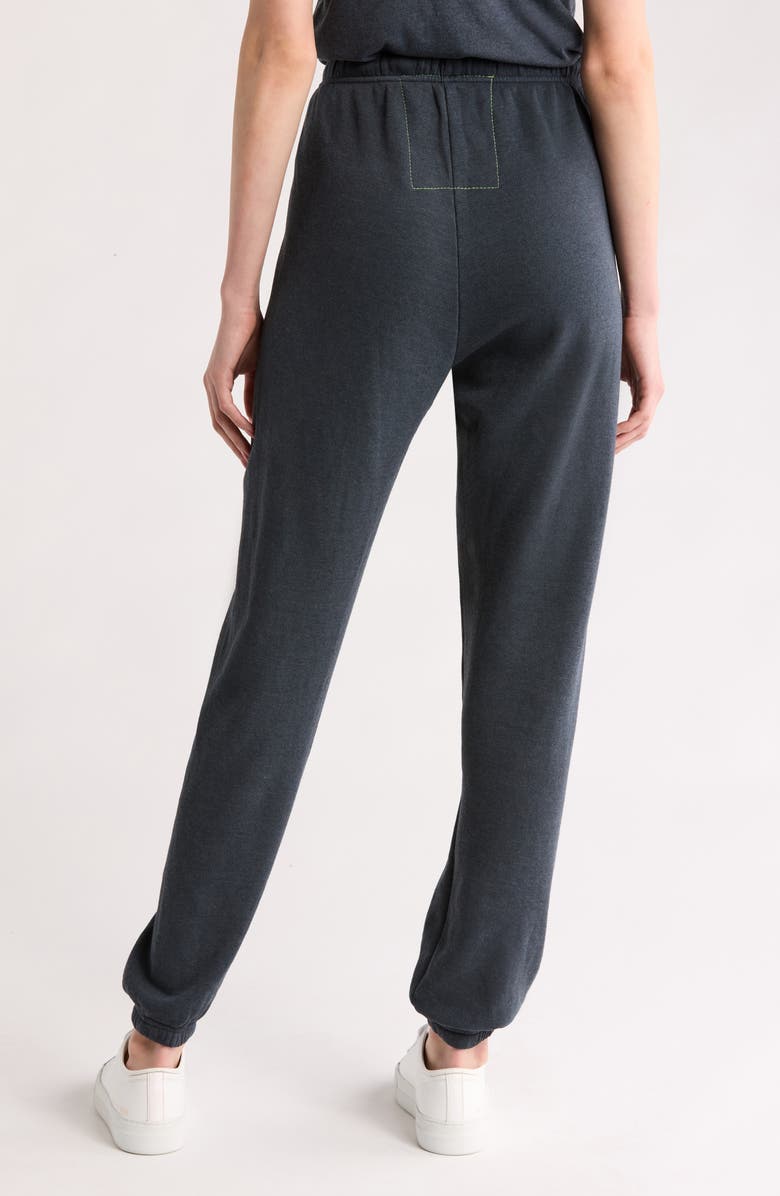 Aviator Nation Sunset Patch Joggers, Alternate, color, Charcoal