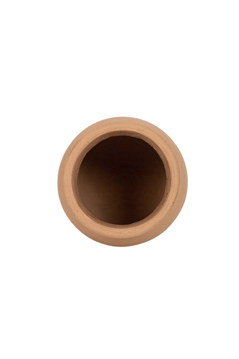 Southwest Cutout Vase Terracotta, Alternate, color, Orange