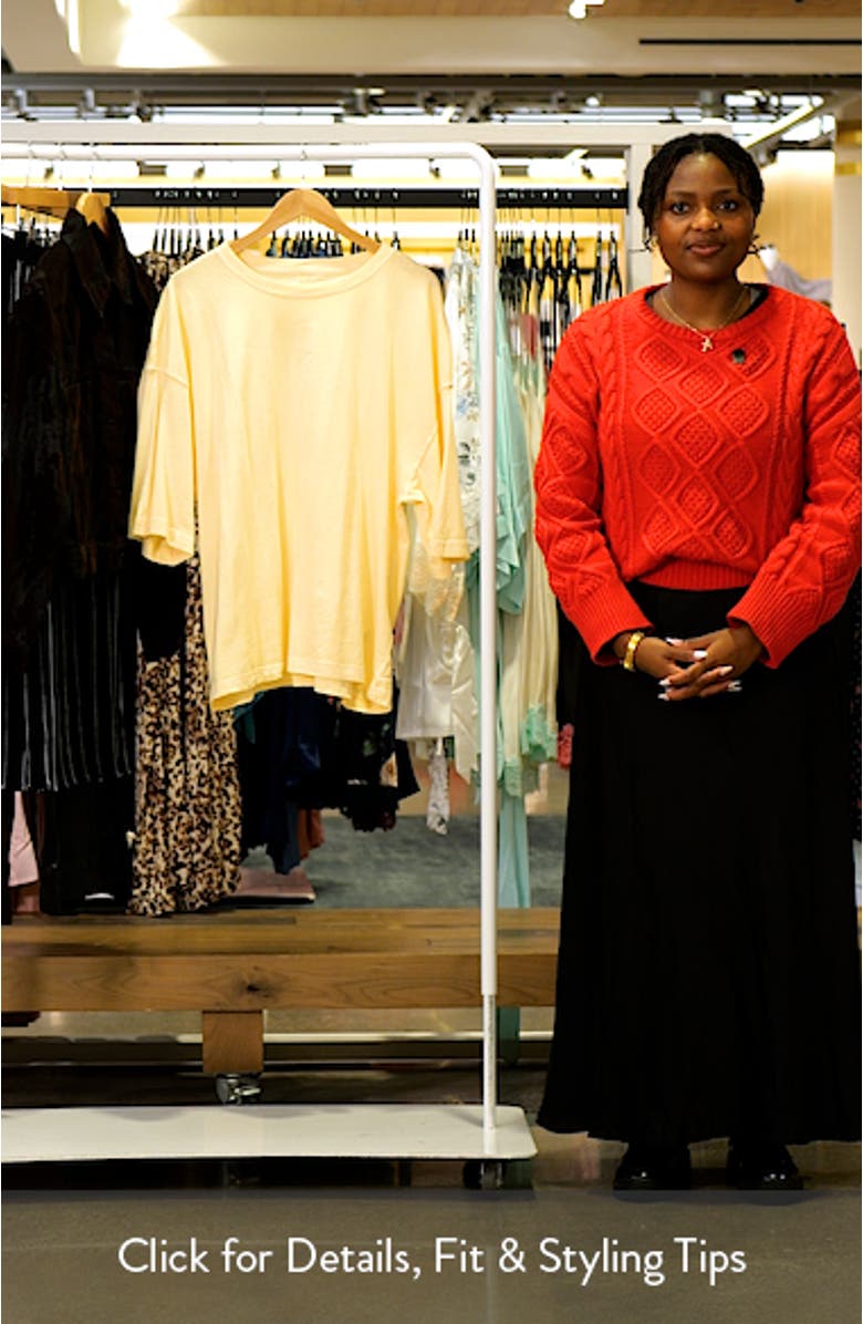 WTF Perfect Oversize Cotton T-Shirt, sales video thumbnail