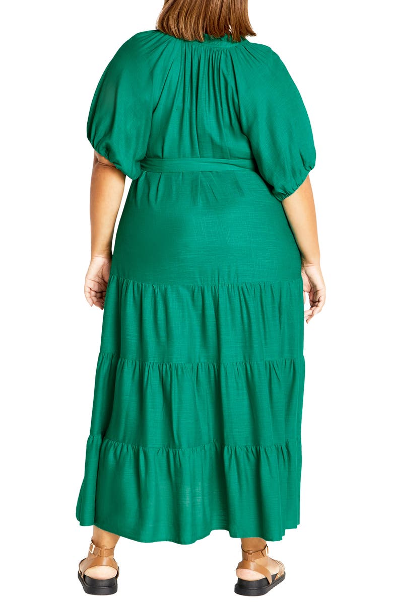 City Chic Escape Belted Dress, Alternate, color,