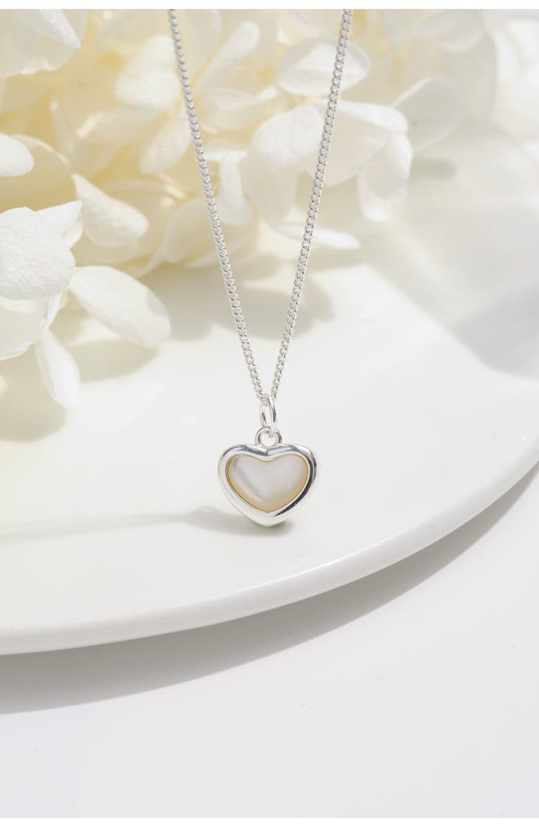 Classicharms Sterling Silver Heart Pendant Necklace, Alternate, color, 