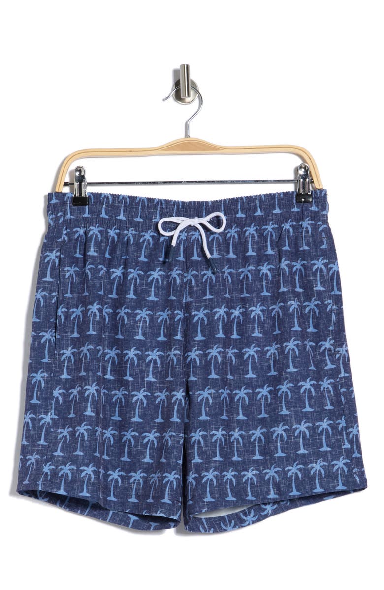 Trunks Surf & Swim Co. Sano 6.5-Inch Swim Shorts, Main, color, Marine