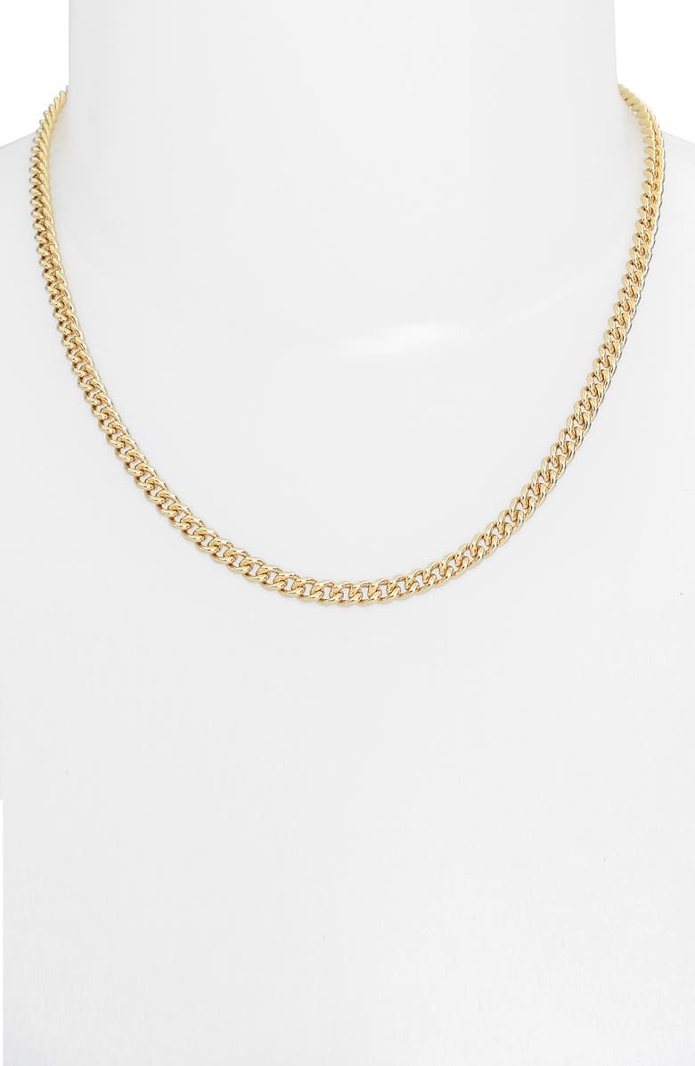 AllSaints Hexagonal Pendant Collar Necklace, Alternate, color, 