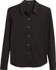 Theory Riduro Organic Cotton Button-Up Shirt