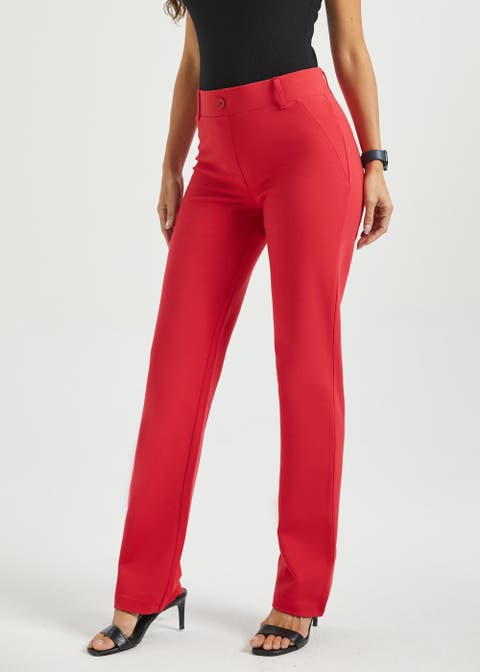 Betabrand Classic DPYP Dress Pant Yoga Pant Straight