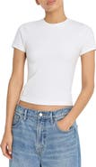 Good American Super Stretch Baby Tee