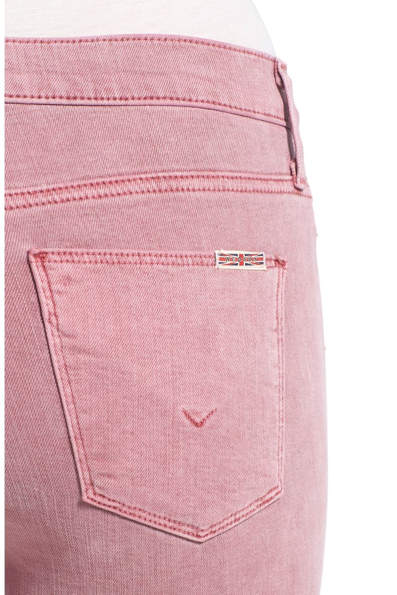 Jeans 'Nico' Ankle Coated Skinny Jeans, Alternate, color, ROSE COUPE