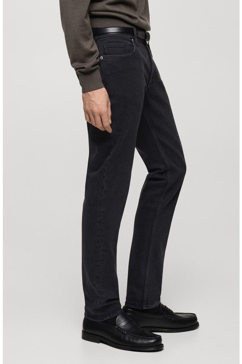 Jan Slim Fit Jeans, Alternate, color, BLACK DENIM