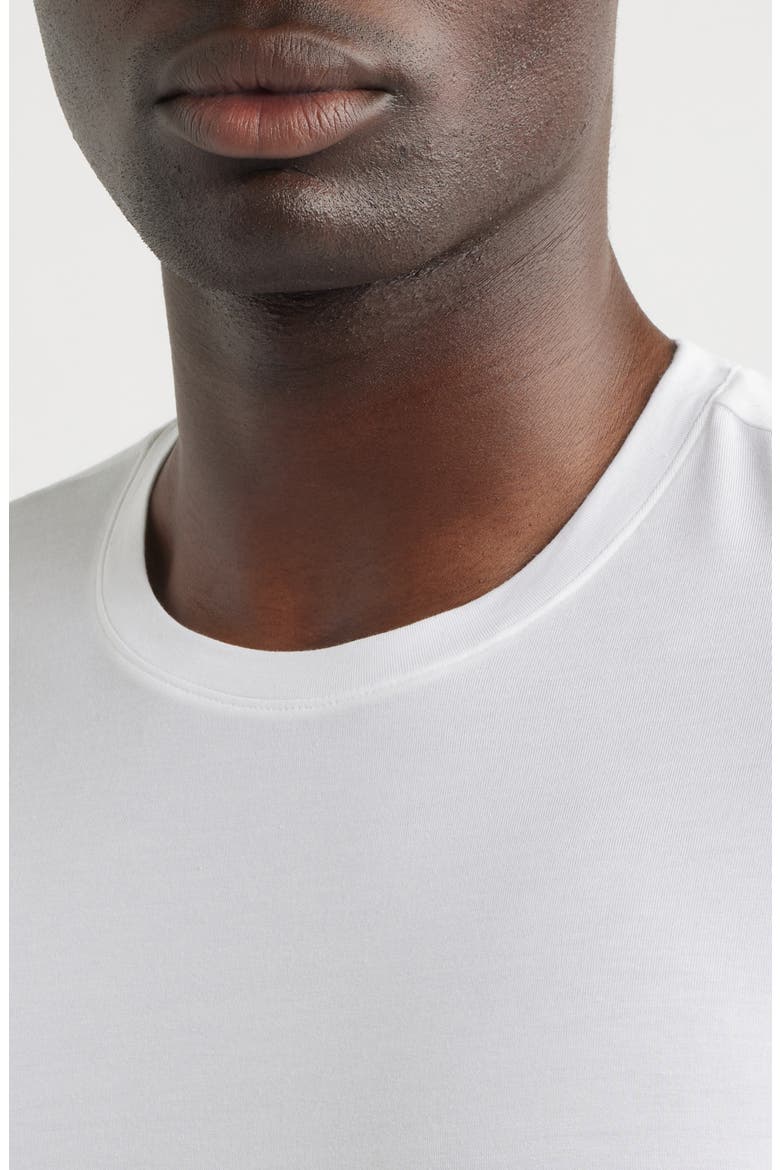 3-Pack Modern Fit Second Skin Crewneck T-Shirts, Alternate, color, WHITE