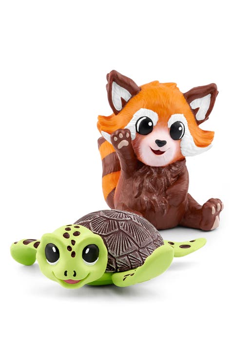 Conservation Crew Bobby the Sea Turtle & Nina the Red Panda Tonie Audio Character Bundle