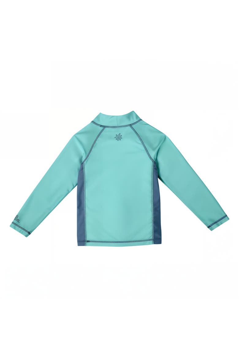 Long Sleeve Active Sun & Swim Shirt, Alternate, color, Tentacle Twist